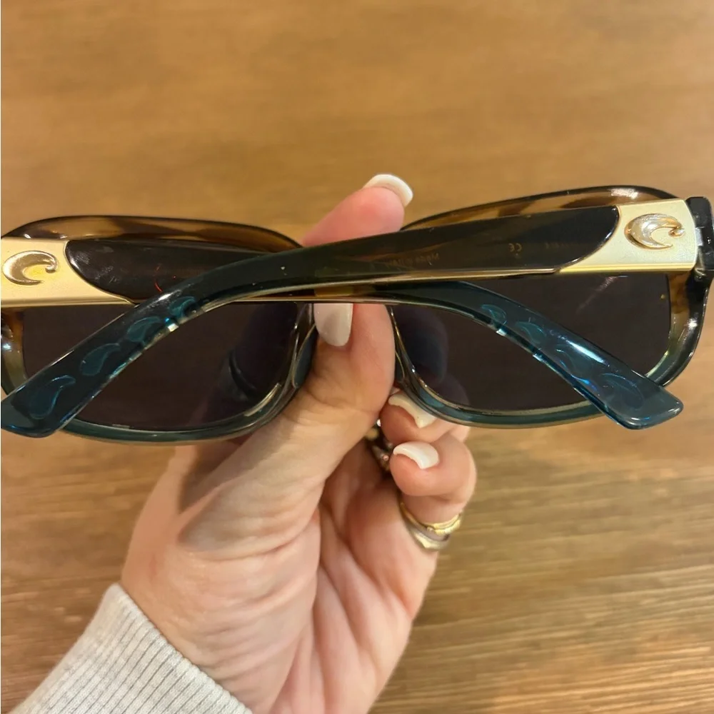 COSTA DEL MAR WOMEN’S GANNET SUNGLASSES 58MM 580P POLARIZED $279 - Picture 3 of 5